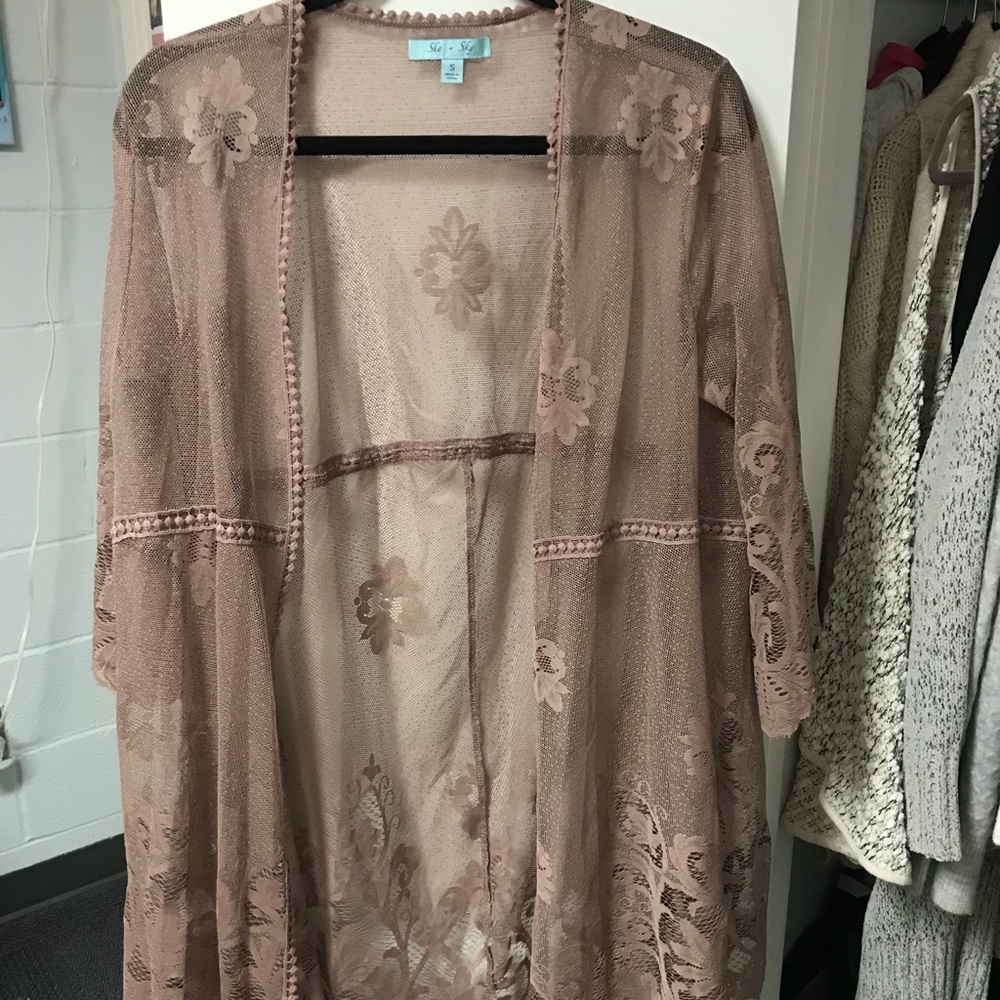Beautiful lace cardigan